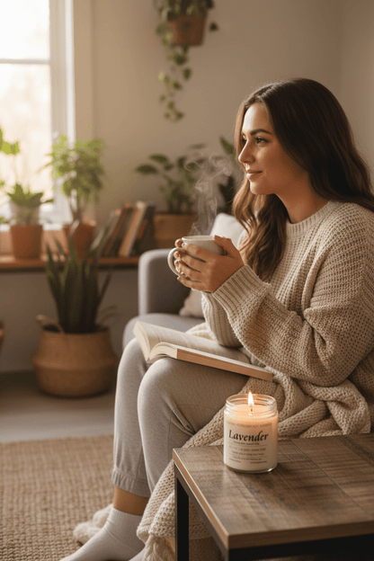 Lavender Soy Candle - Scents By Shaizy