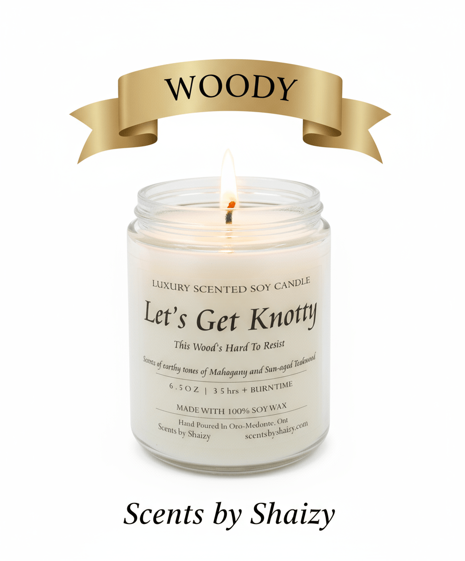 Let's Get Knotty Soy Candle - Scents By Shaizy