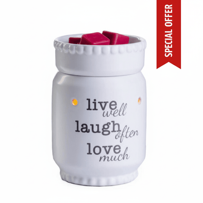 Wax Warmer - Live Laugh Love (Tabletop) - Scents By Shaizy