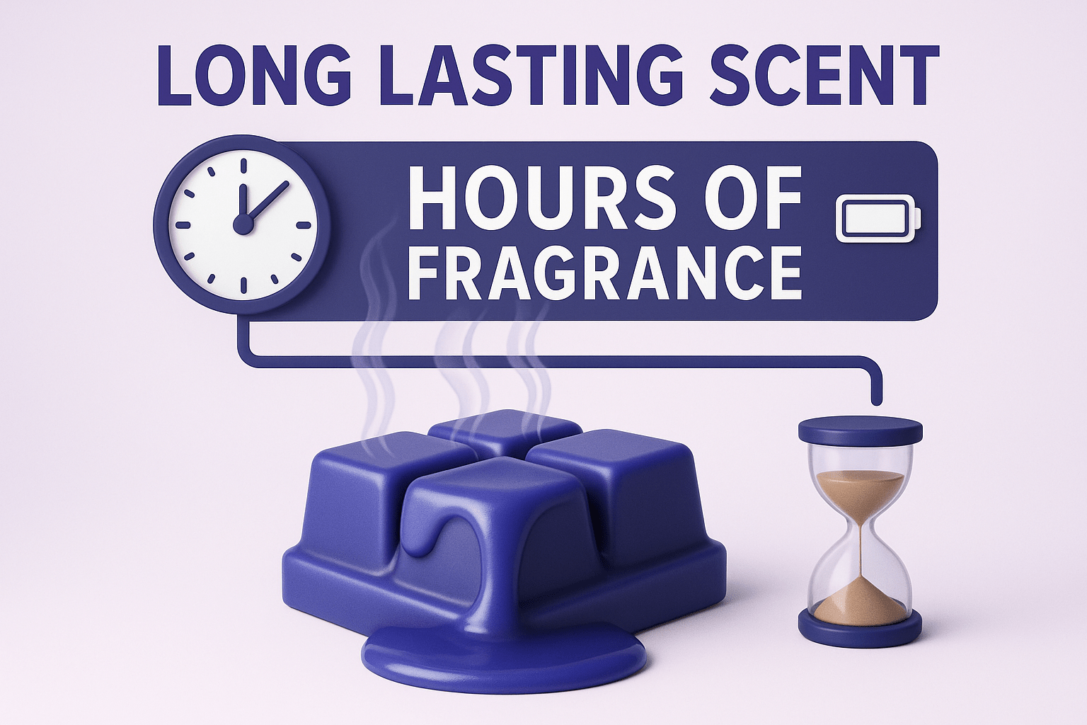 Long-lasting Blueberry wax melt - hours of fresh berry fragrance - premium Canadian soy blend wax melts Ontario
