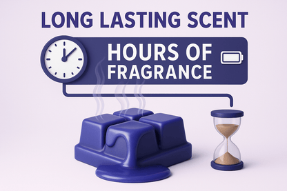 Long-lasting Blueberry wax melt - hours of fresh berry fragrance - premium Canadian soy blend wax melts Ontario
