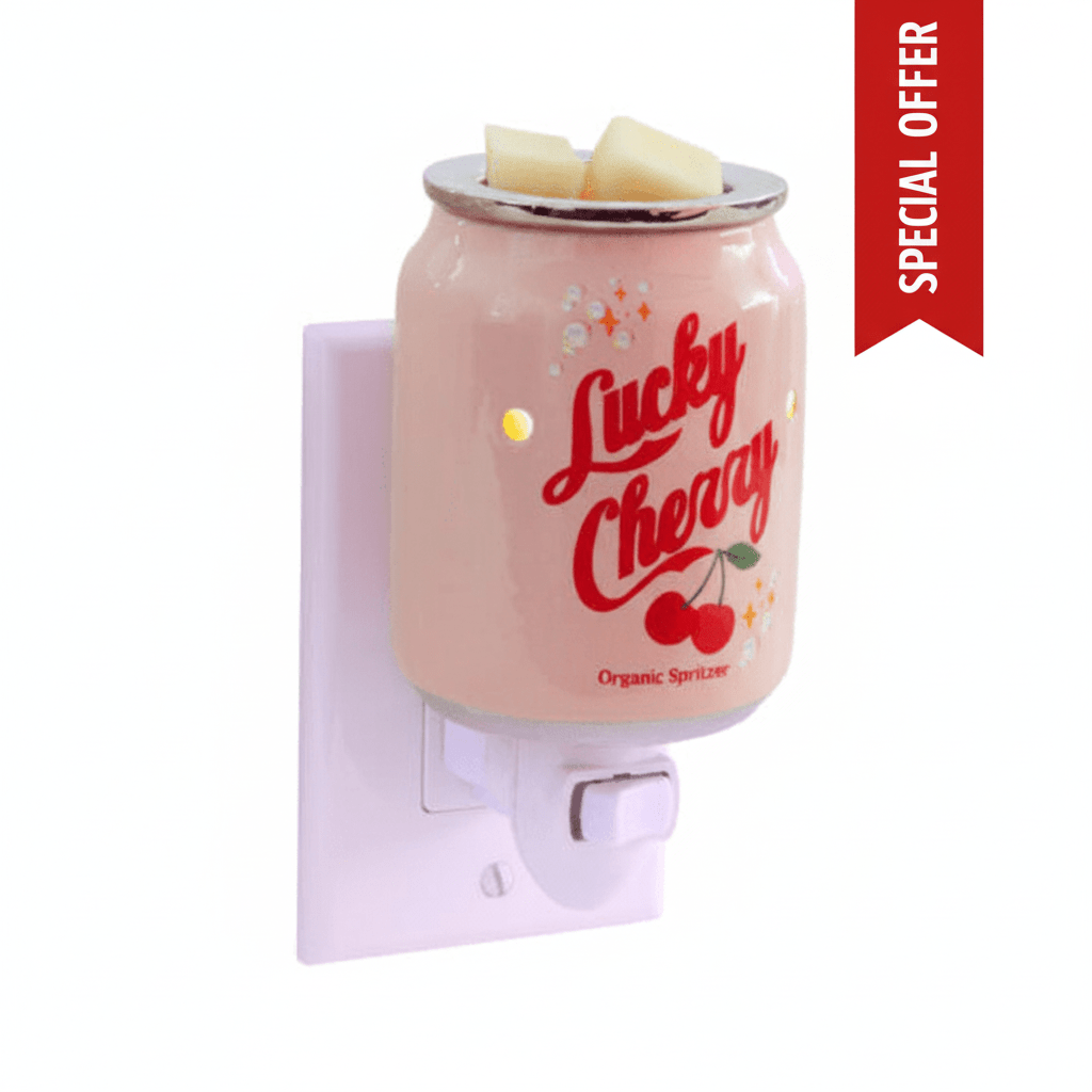 Pluggable Fragrance Warmer - Lucky Cherry - Scents By Shaizy