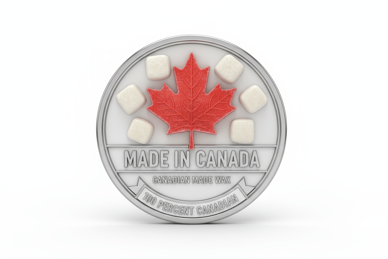 Made in Canada Chocolate Mint wax melts - handcrafted in Ontario - premium Canadian artisan soy blend wax