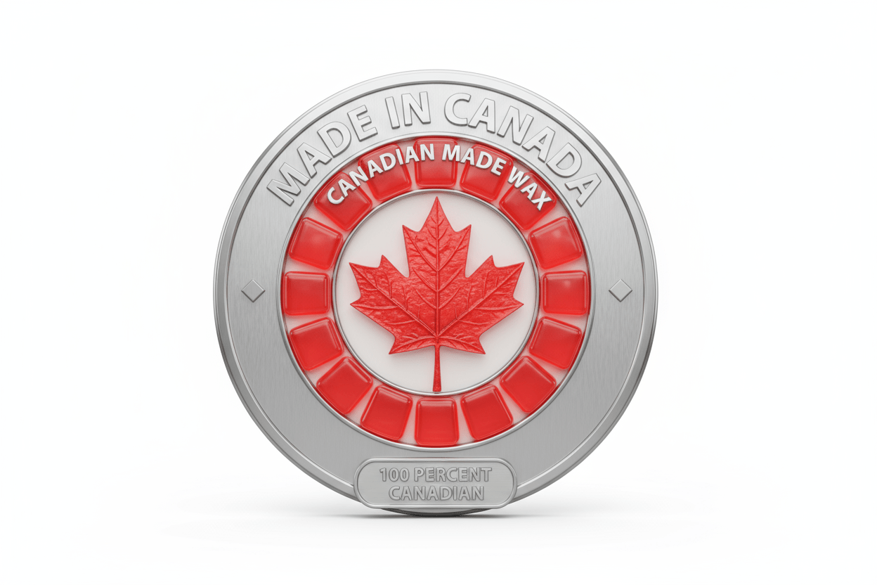 Made in Canada Cinnamon Cent wax melts - handcrafted in Ontario - premium Canadian artisan soy blend wax