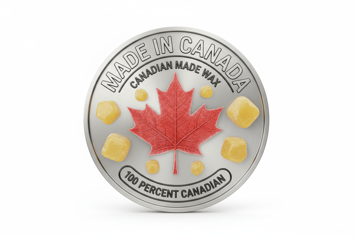 Made in Canada Citrus and Sage wax melts - handcrafted in Ontario - premium Canadian artisan soy blend wax