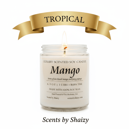 Mango Soy Candle - Scents By Shaizy