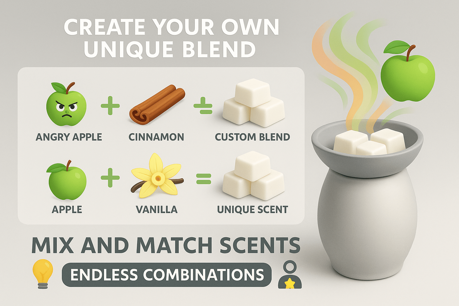 Angry Apple Wax Melt 🍏 - Scents By Shaizy