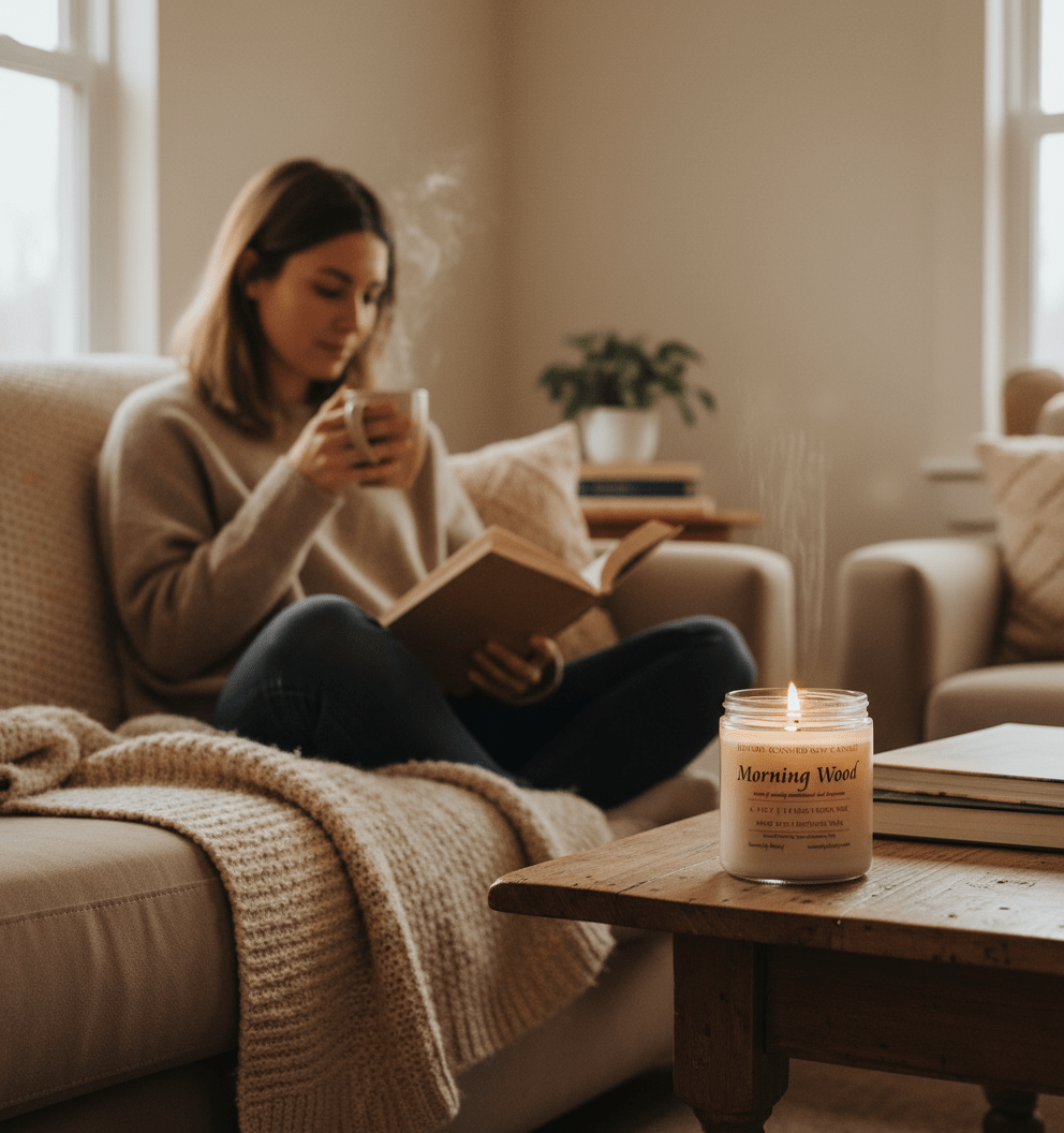 Morning Wood Soy Candle - Scents By Shaizy