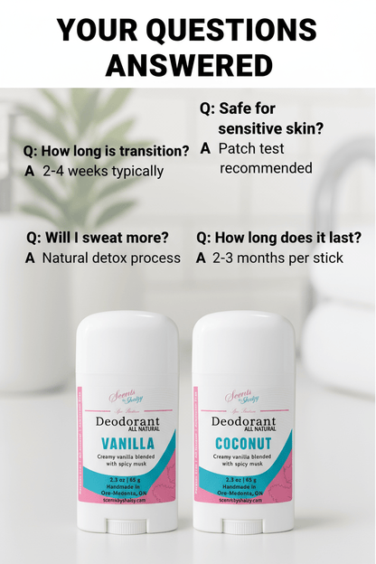 Natural Deodorant - Scents By Shaizy