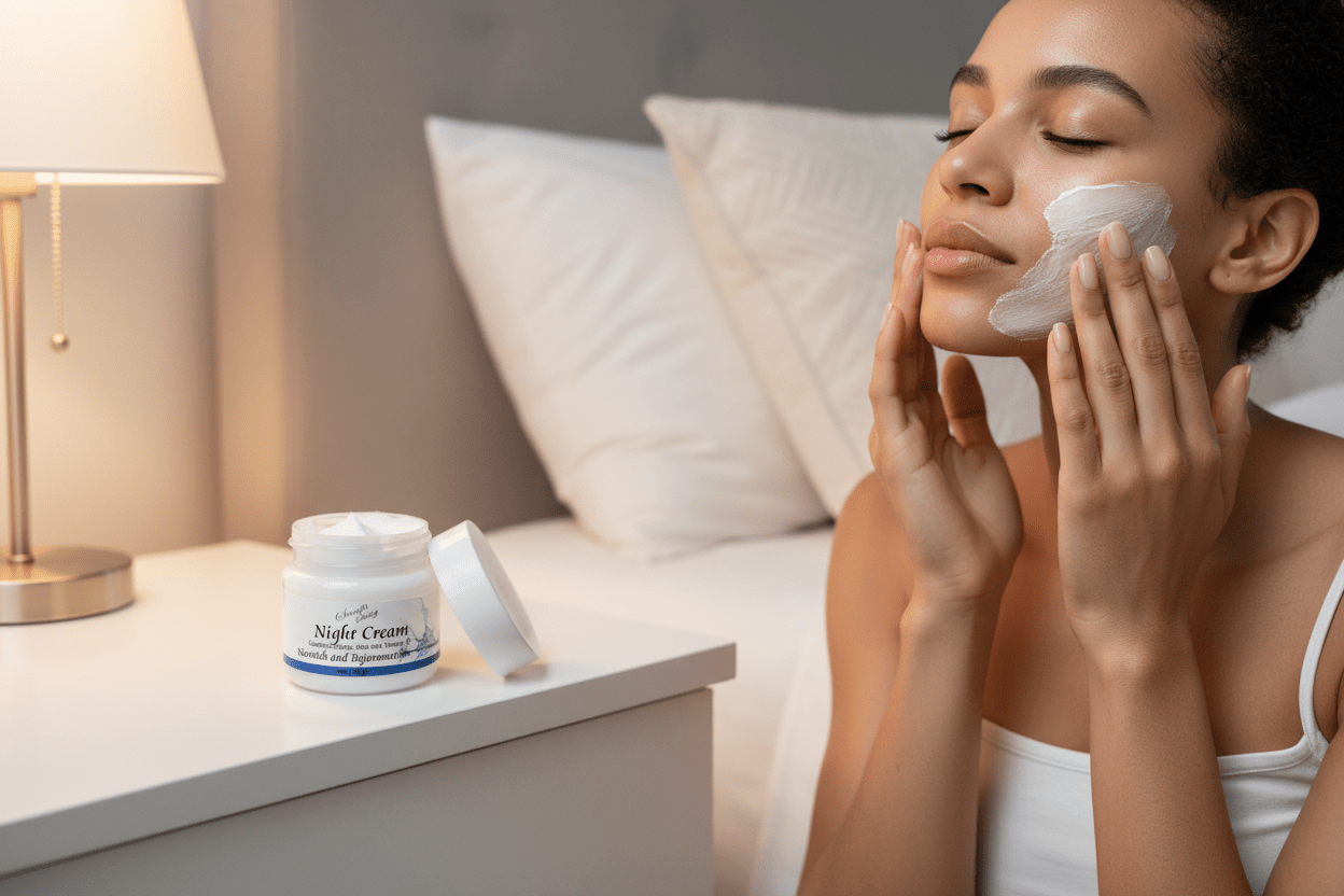 Nourishing Night Cream - Anti - Aging Overnight Moisturizer - Scents By Shaizy