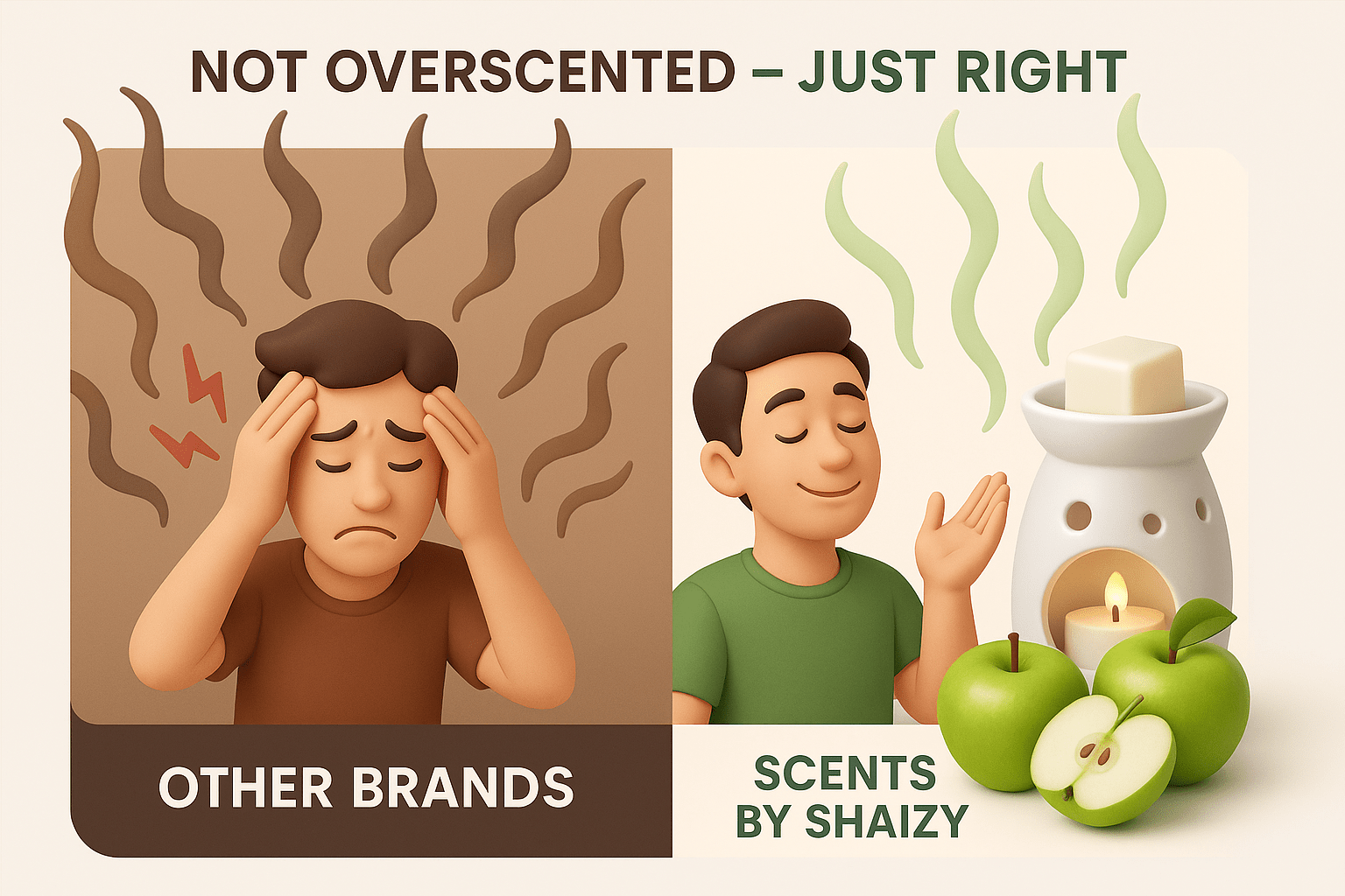 Angry Apple Wax Melt 🍏 - Scents By Shaizy