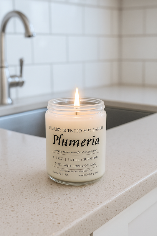 Plumeria Soy Candle