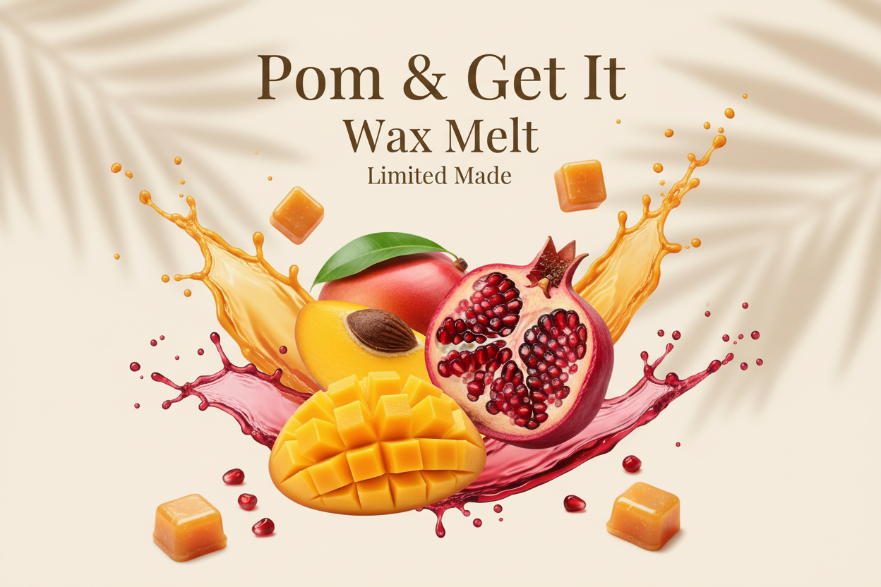 Pom & Get It Wax Melt Hero Banner