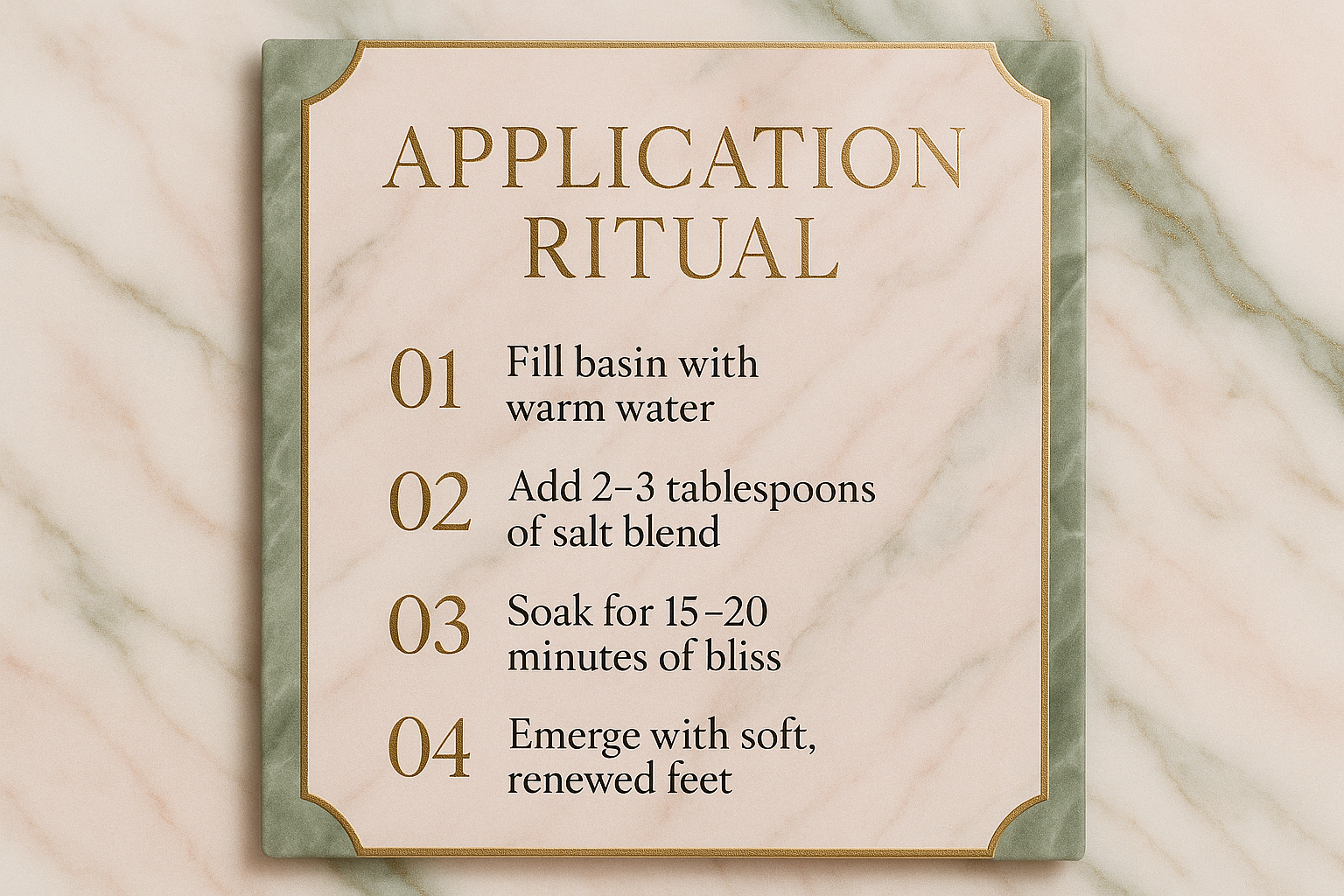 Premium Application Ritual