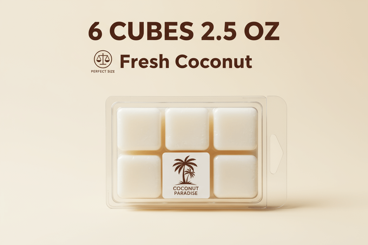 Crazy Coconut Wax Melt 🥥 - Scents By Shaizy