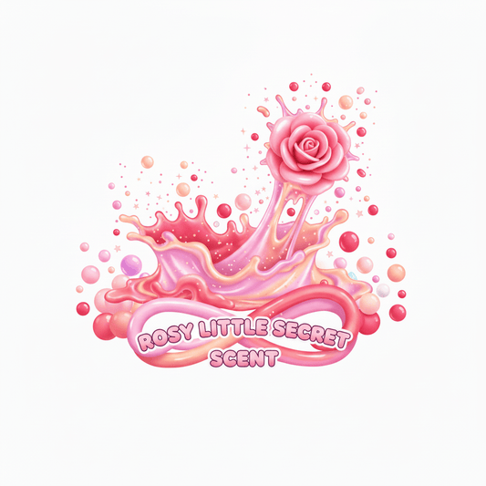 Rosy Little Secret Wax Melt – Red Currant, Rose & Peach - Scents By Shaizy