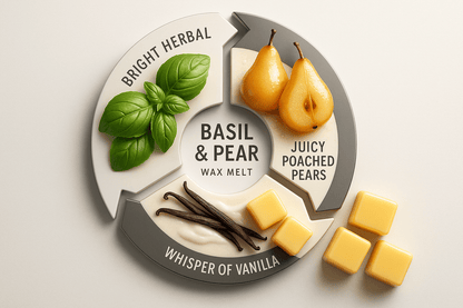 Basil & Pear Wax Melt 🍐 - Scents By Shaizy