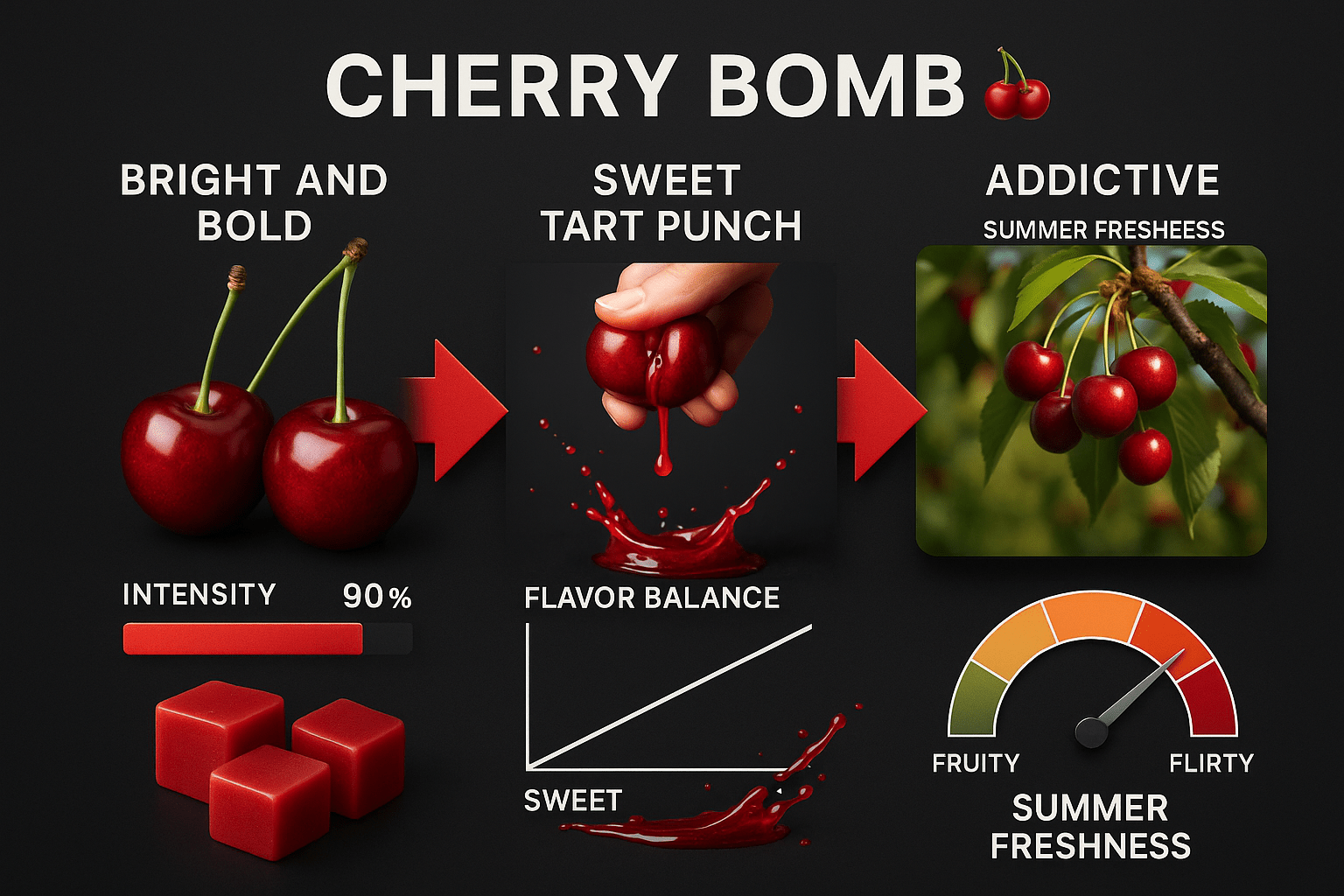 Cherry Bomb Wax Melt 🍒 - Scents By Shaizy