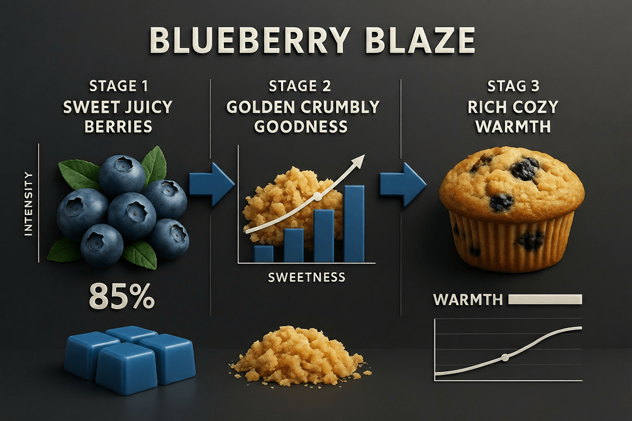 Blueberry Blaze Wax Melt 🥧 - Scents By Shaizy