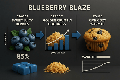 Blueberry Blaze Wax Melt 🥧 - Scents By Shaizy