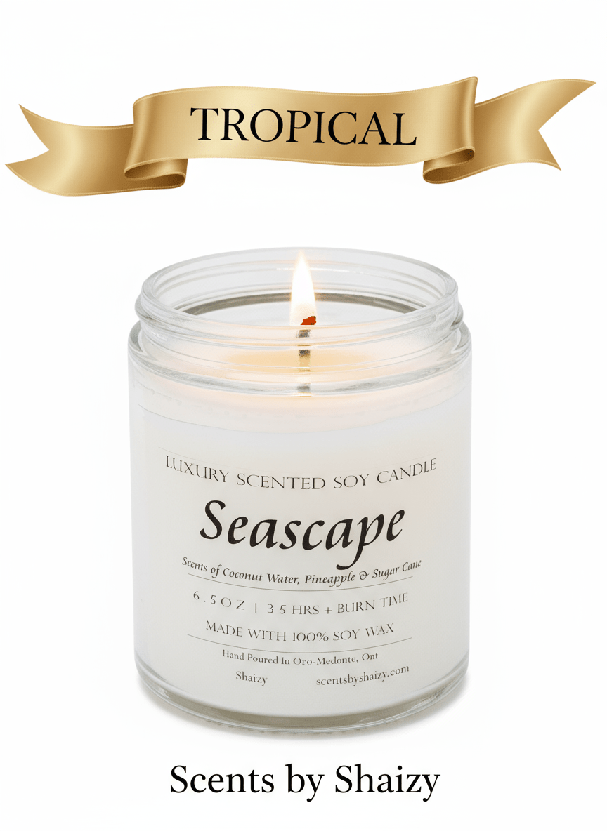 Seascape Soy Candle - Scents By Shaizy