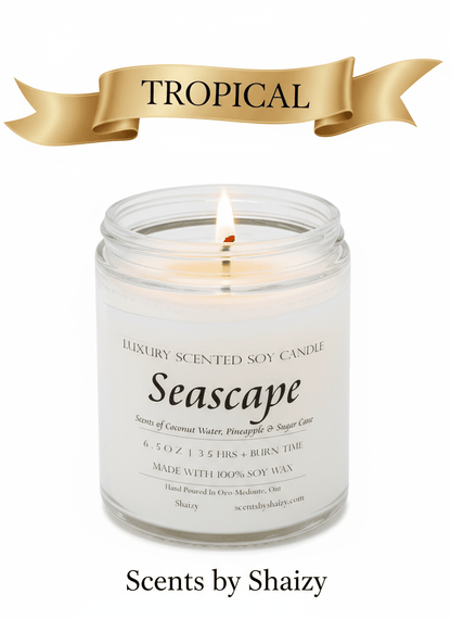 Seascape Soy Candle - Scents By Shaizy