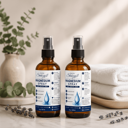 Magnesium Spray – Unscented Topical Magnesium Chloride | 120 mL - Scents By Shaizy