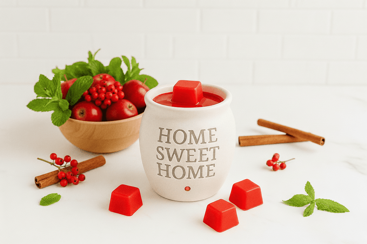 Snow Way Wax Melt – Peppermint, Winterberry & Apple - Scents By Shaizy