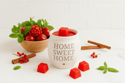 Snow Way Wax Melt – Peppermint, Winterberry & Apple - Scents By Shaizy