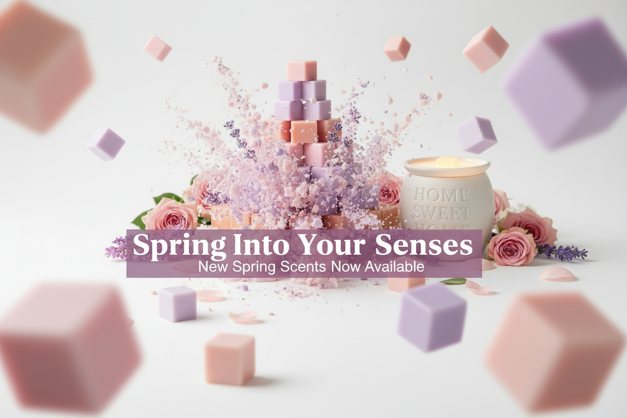 Spring Into Your Senses - No Flame, Sharp Cubes
