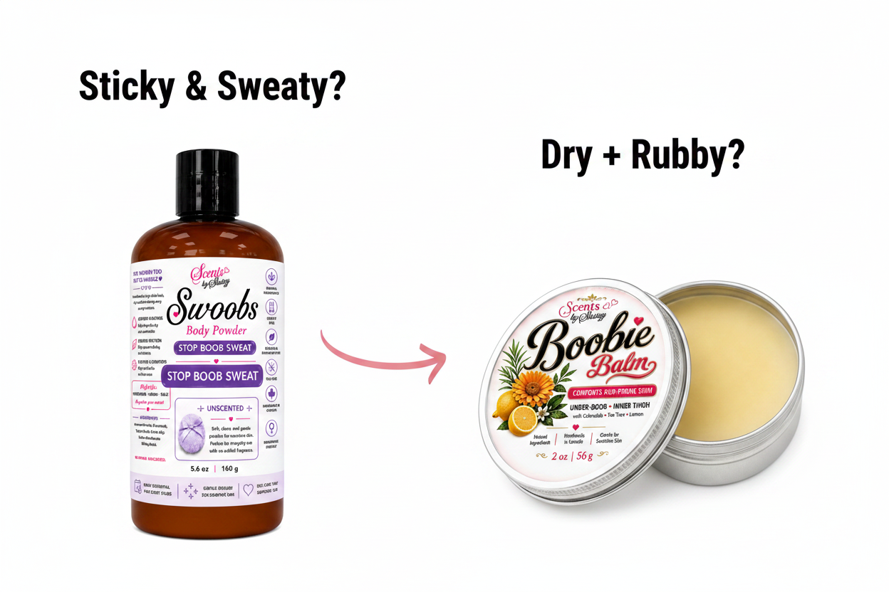 Sticky Sweaty vs Dry Rubby Duo