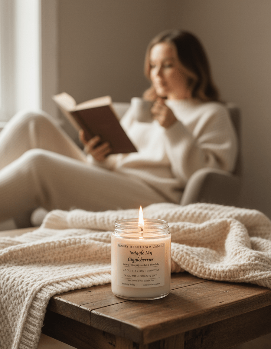 Twiggle My Giggleberries Soy Candle - Scents By Shaizy