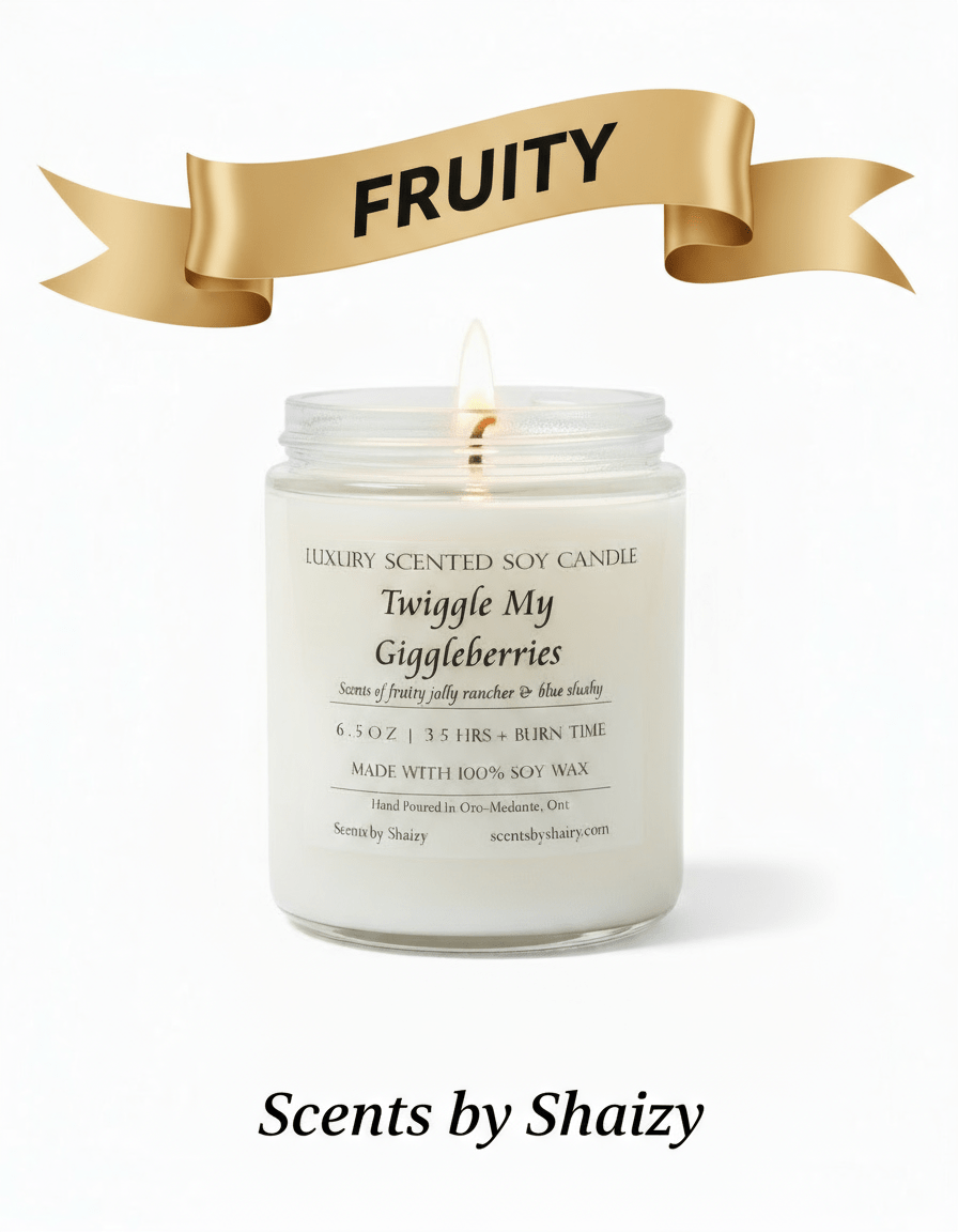 Twiggle My Giggleberries Soy Candle - Scents By Shaizy