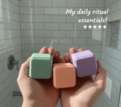 Shower Steamers - Complete Daily Ritual Set (All 3 Scents) - Scents By Shaizy