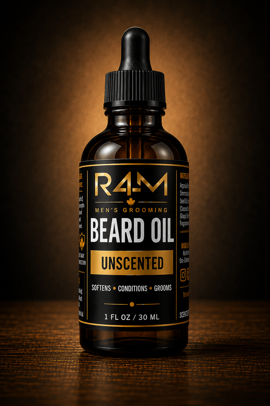 R4M Beard Oil for Men – 30 mL - Scents By Shaizy