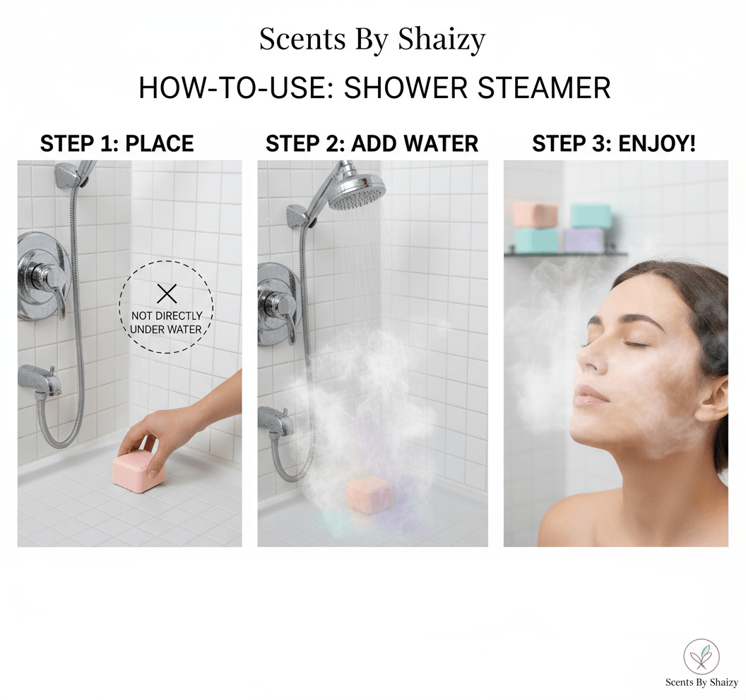 Shower Steamers - Aromatherapy Spa Experience - Scents By Shaizy