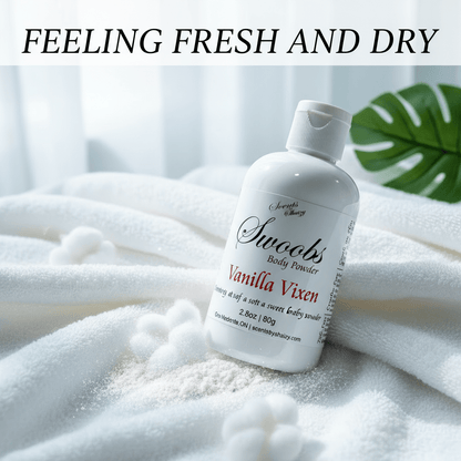 Swoobs Body Powder - Natural Talc - Free Anti - Chafing Powder - Scents By Shaizy