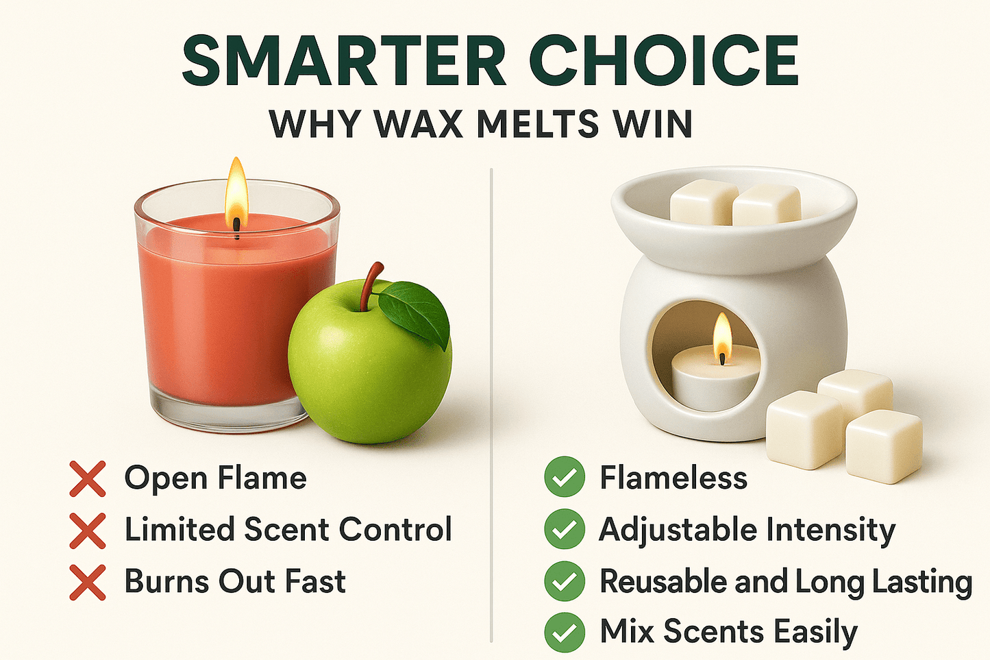 Angry Apple Wax Melt 🍏 - Scents By Shaizy