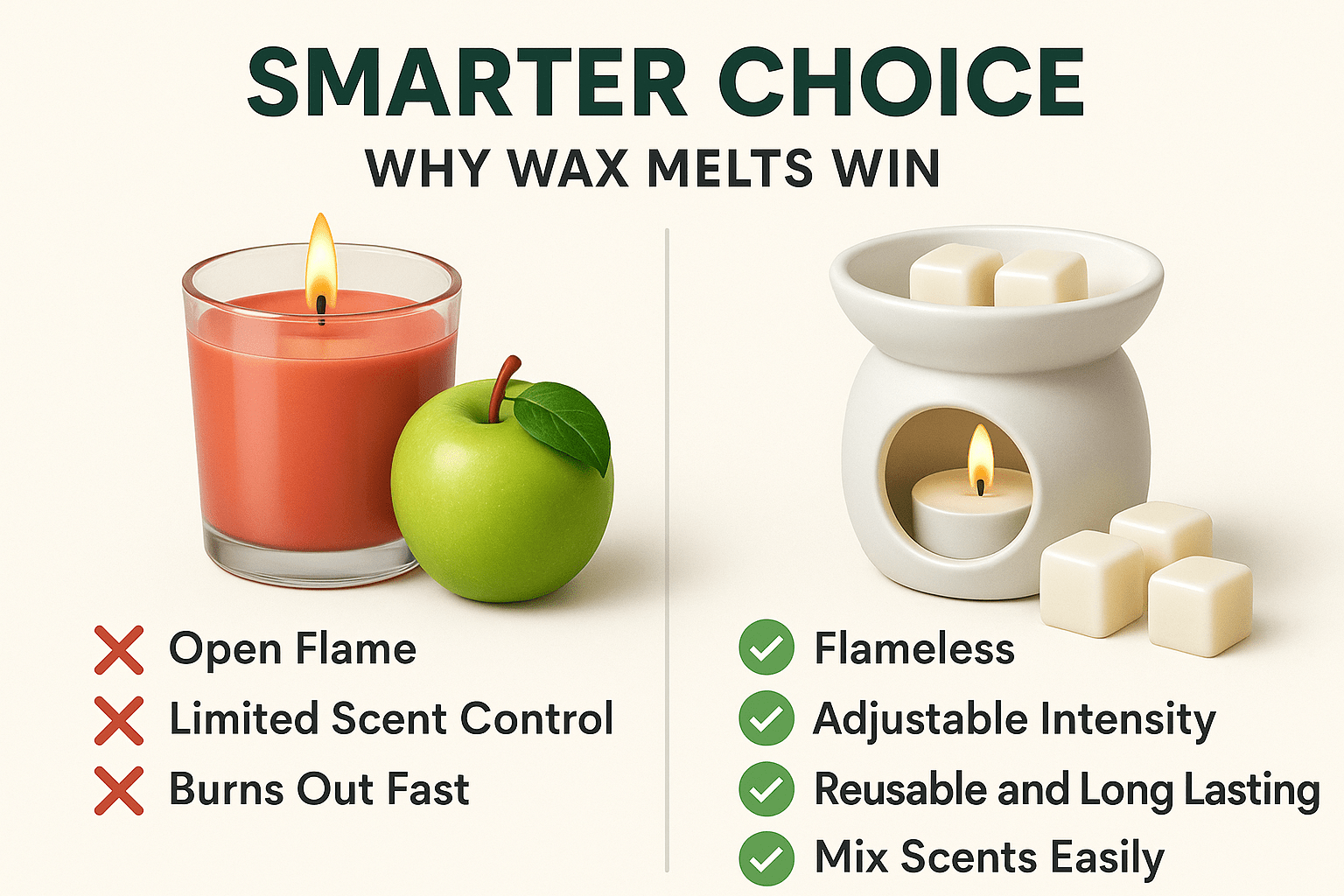 Angry Apple Wax Melt 🍏 - Scents By Shaizy