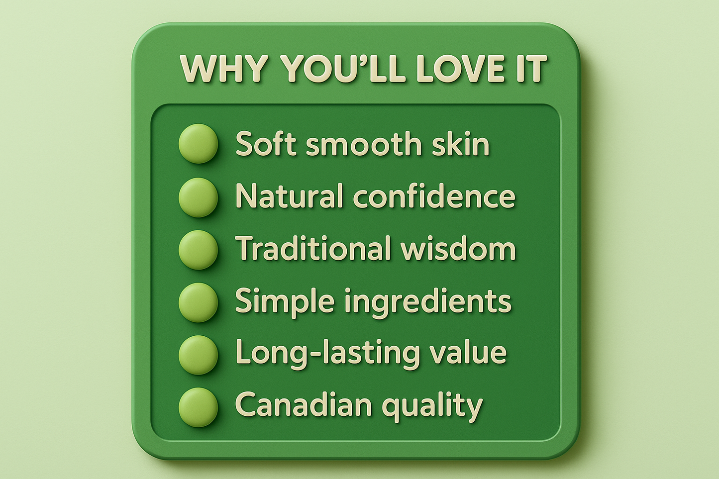 Why You'll Love It Card