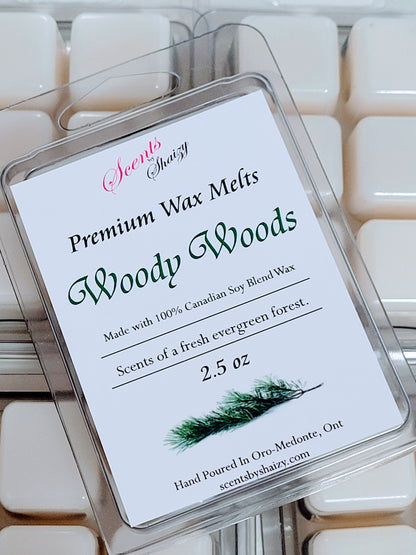 Woody Woods Wax Melt 🌲 - Scents By Shaizy